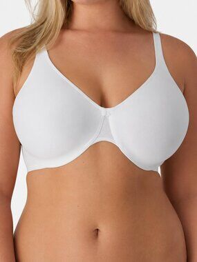 Bali 3385 Double Support Wirefree Bra White 38DD